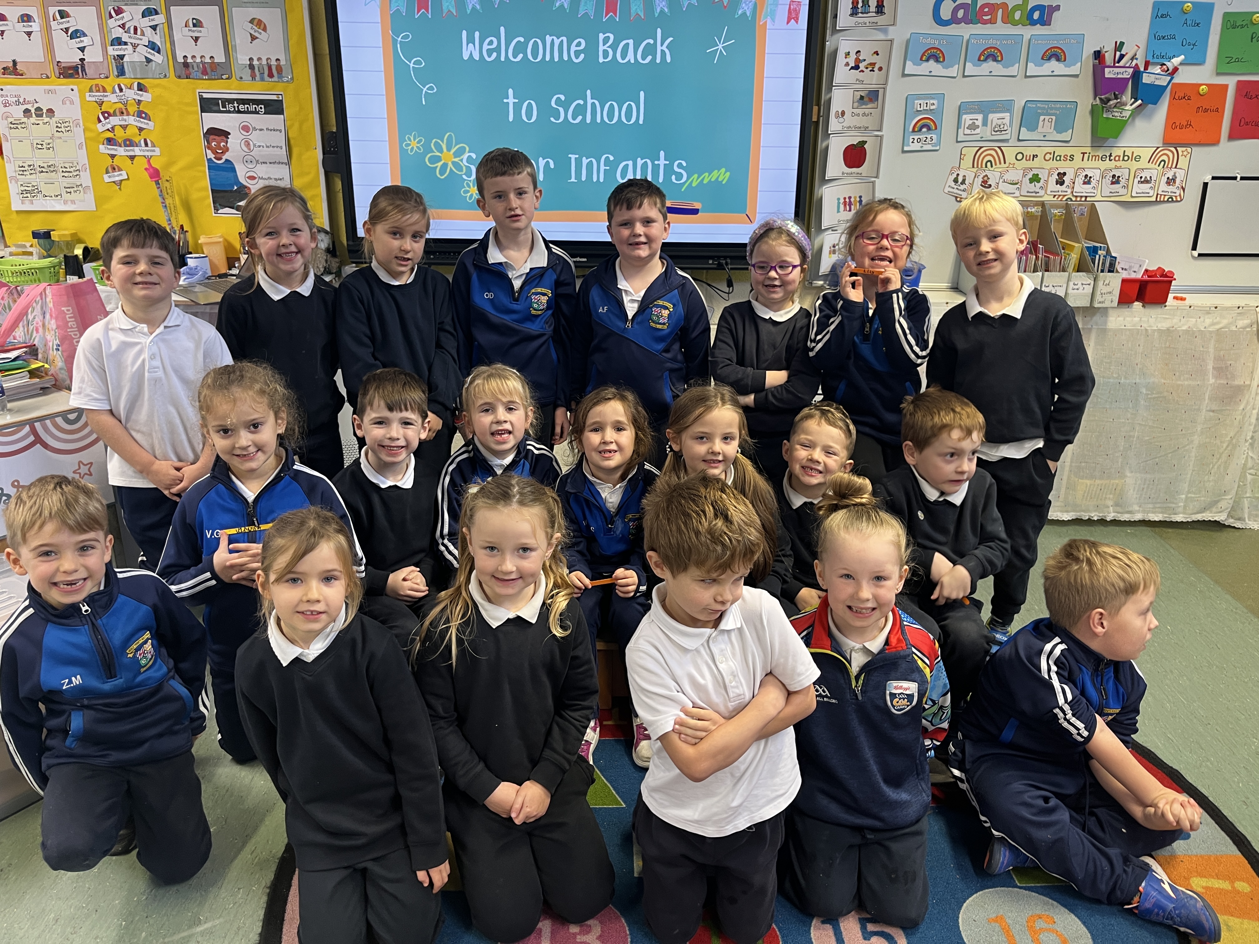 Senior Infants: Ms. Rosie McCarra